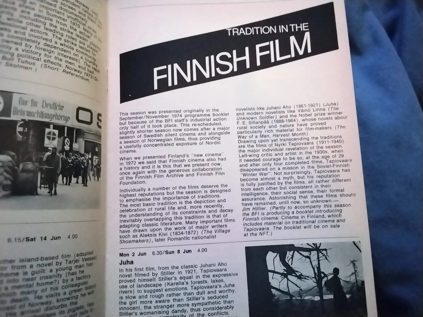 NATIONAL FILM THEATRE ×6 MAGAZINES = 1970s = CAVALCANTI + FRANK BORZAGE +TIX +, изображение 4