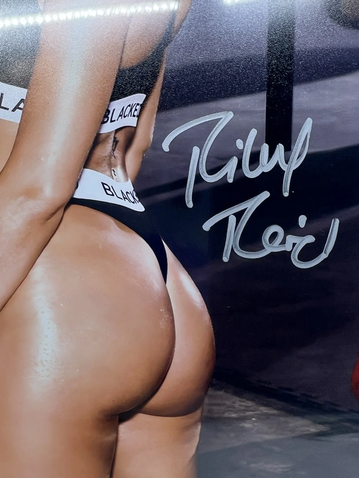 RILEY REID & GABBIE CARTER SIGNED 8X10 PHOTO AUTOGRAPHXXX ACTRESS, изображение 2