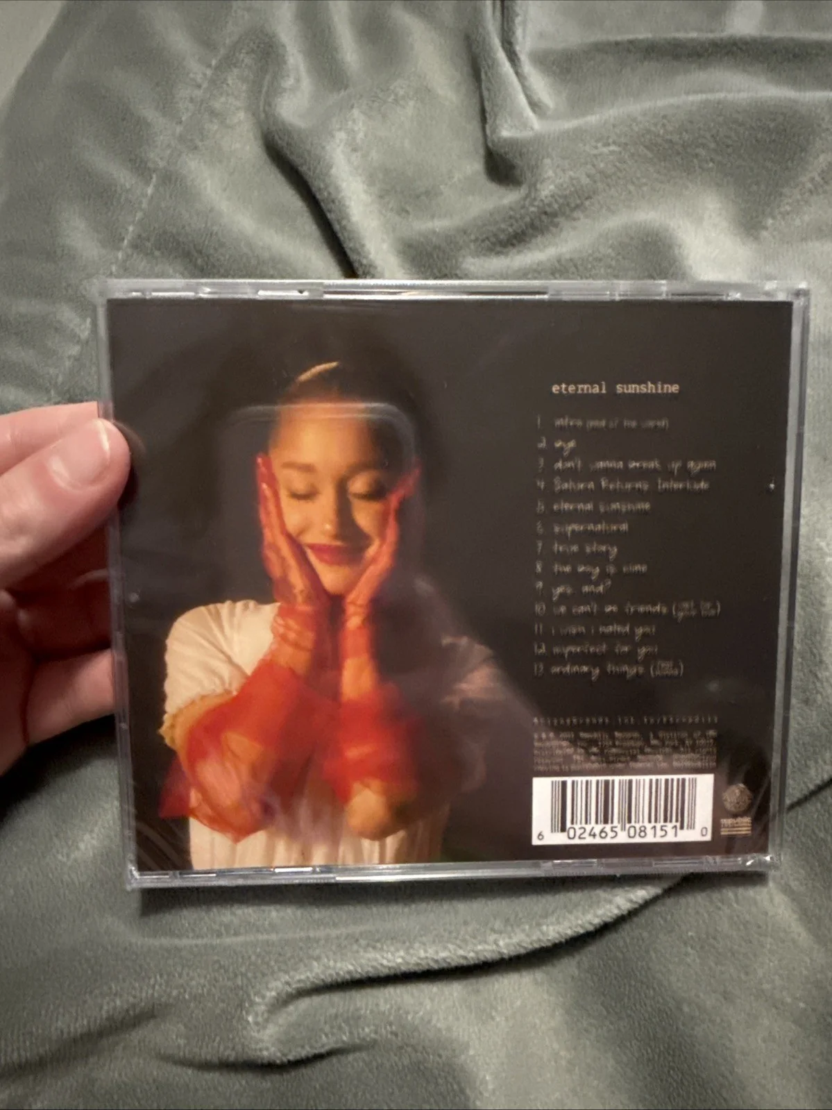 Ariana Grande Eternal Sunshine Signed Autographed CD Full Signature *Read Desc, image 2