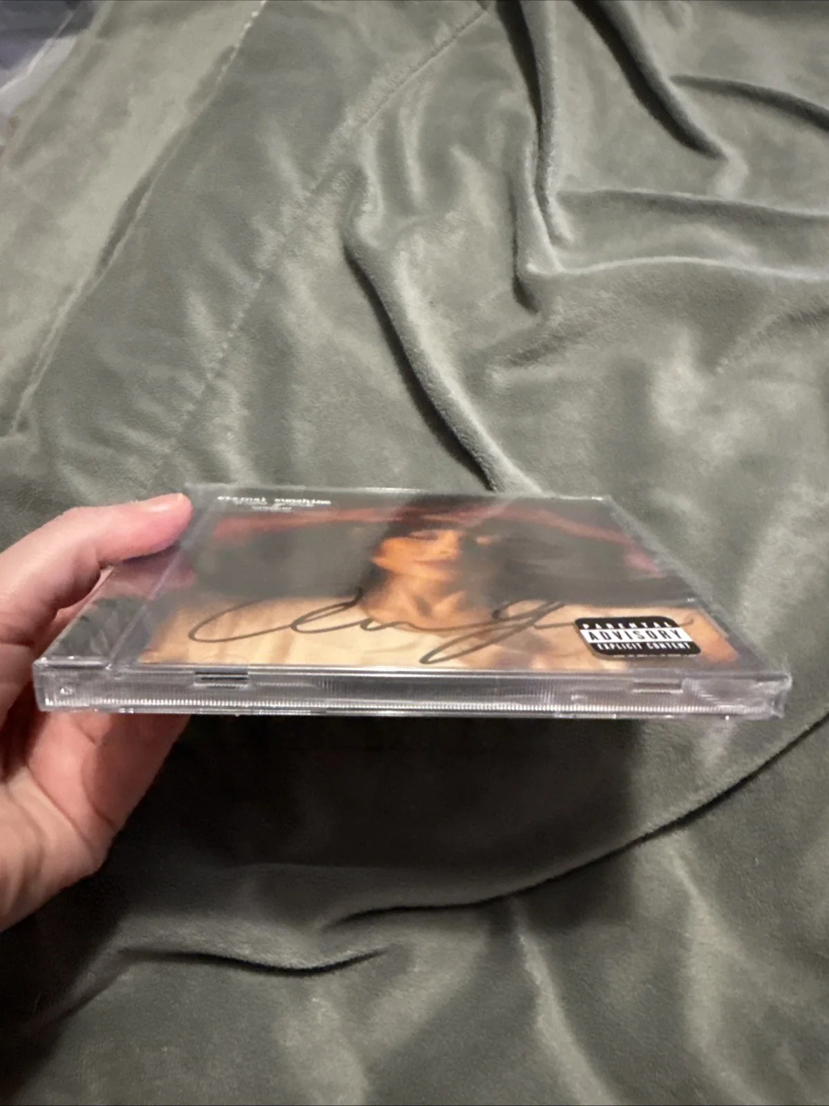 Ariana Grande Eternal Sunshine Signed Autographed CD Full Signature *Read Desc, image 4