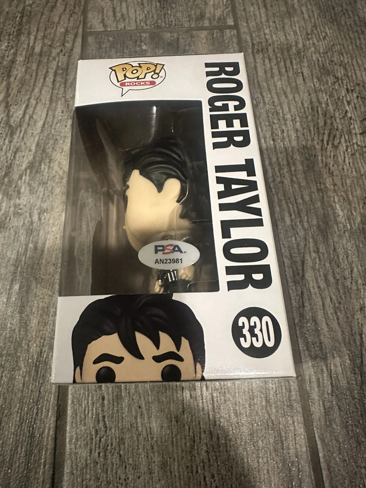 ROGER TAYLOR SIGNED DURAN DURAN FUNKO POP PSA/DNA COA AUTOGRAPHED DRUMMER, изображение 3