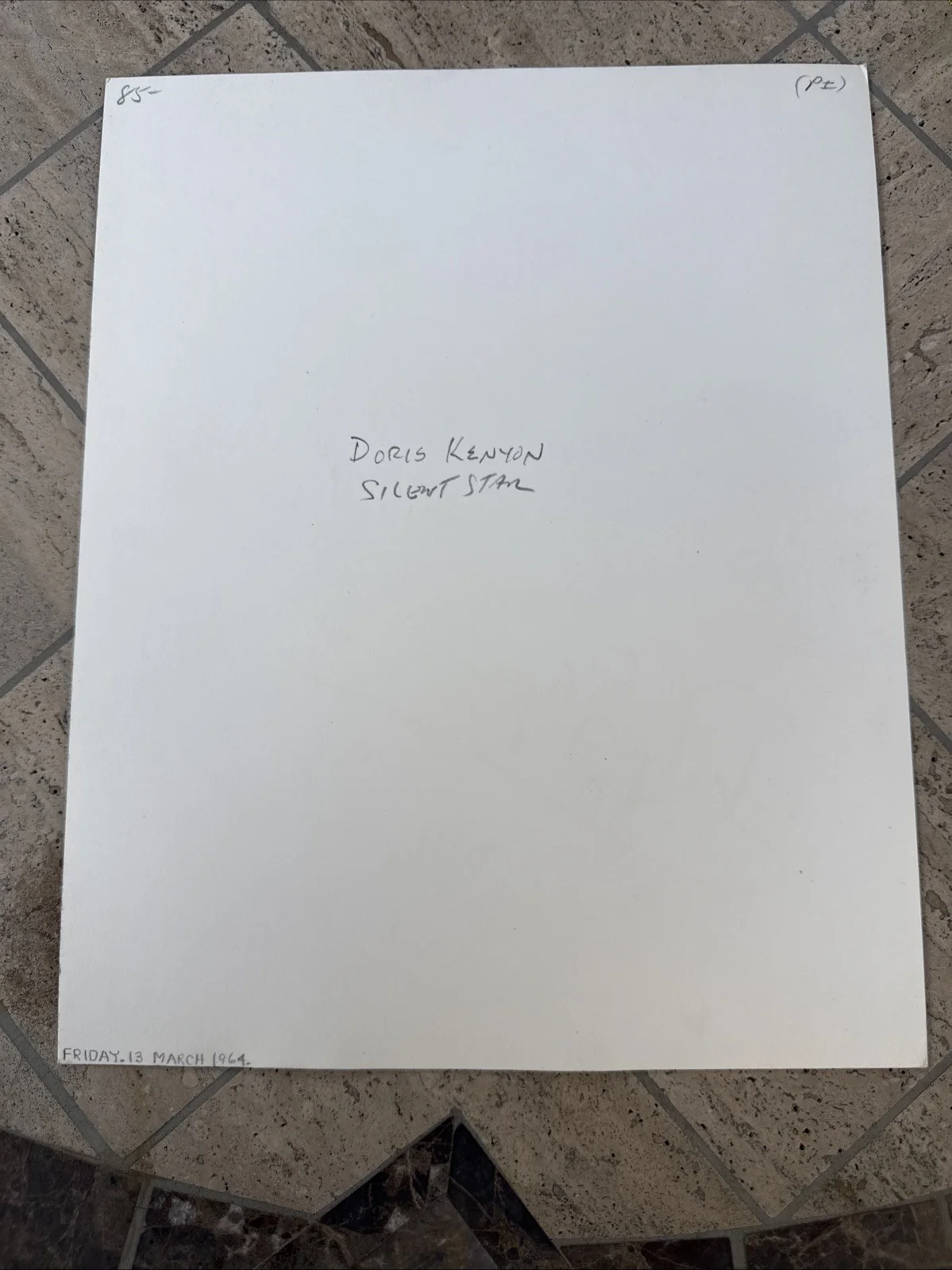 Doris Kenyon — DORIS KENYON - PHOTOGRAPH SIGNED, image 3