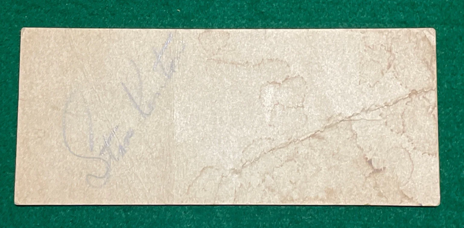 Stan Kenton — Vintage Original 1950’s Jazz Pianist Stan Kenton Signature Detroit, Michigan, изображение 2