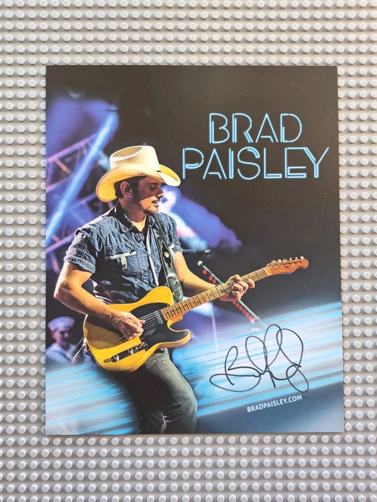 Brad Paisley Country Superstar! Hand signed photo 8x10 No Inscription!, изображение 2