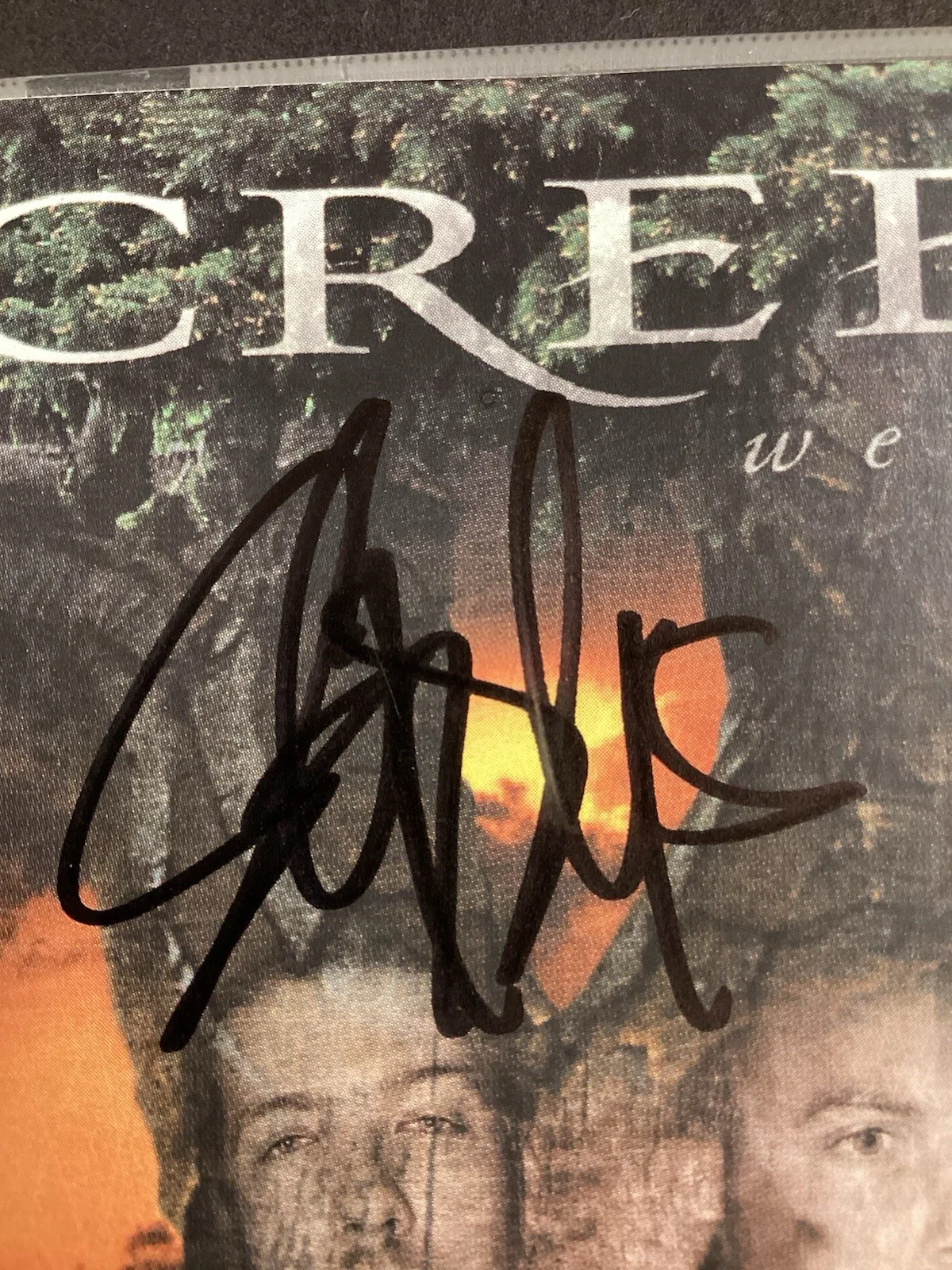 Scott Stapp signed CD Weathered Music My Sacrifice Creed Autograph PSA/DNA, изображение 2