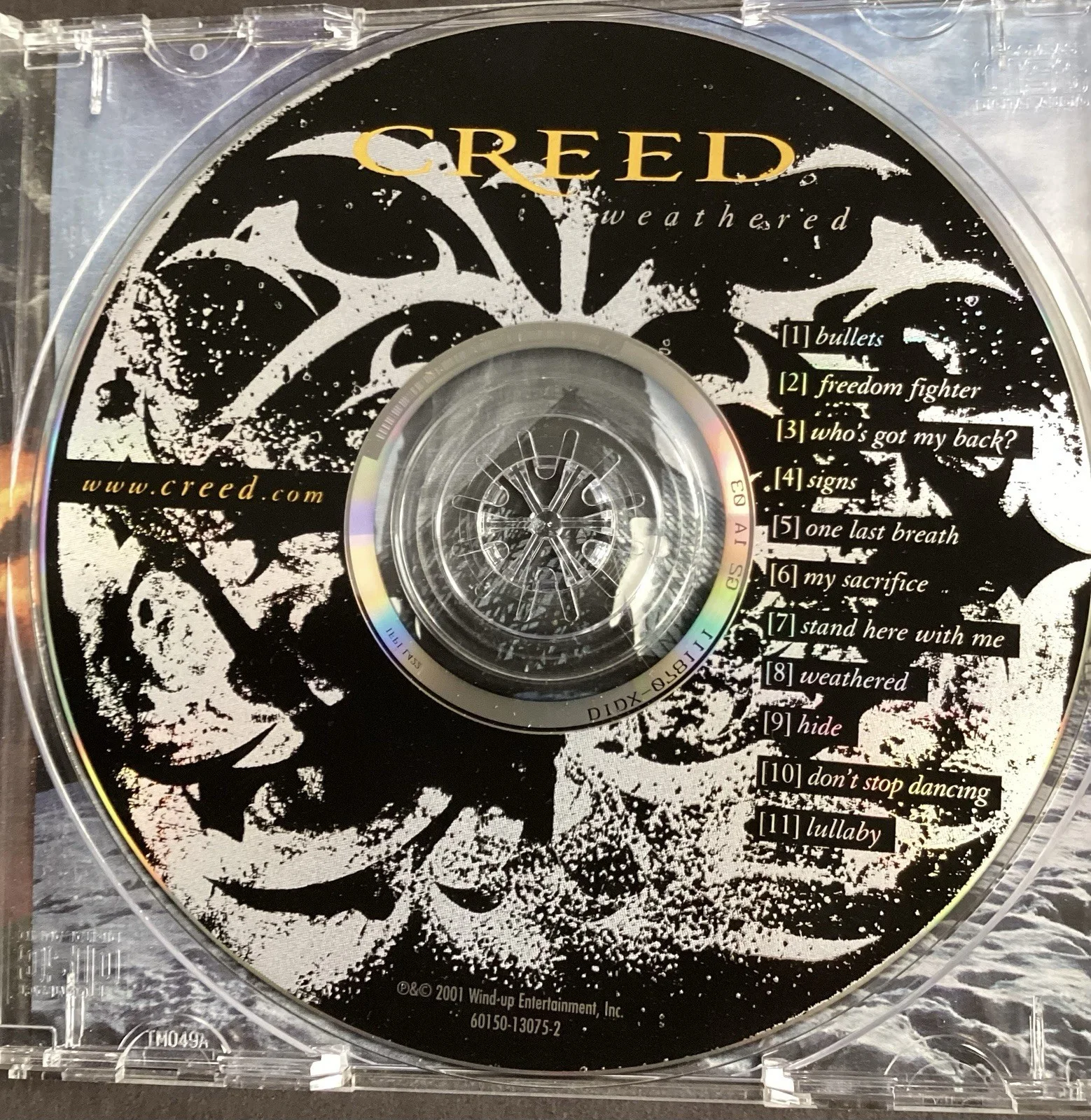 Scott Stapp signed CD Weathered Music My Sacrifice Creed Autograph PSA/DNA, изображение 5