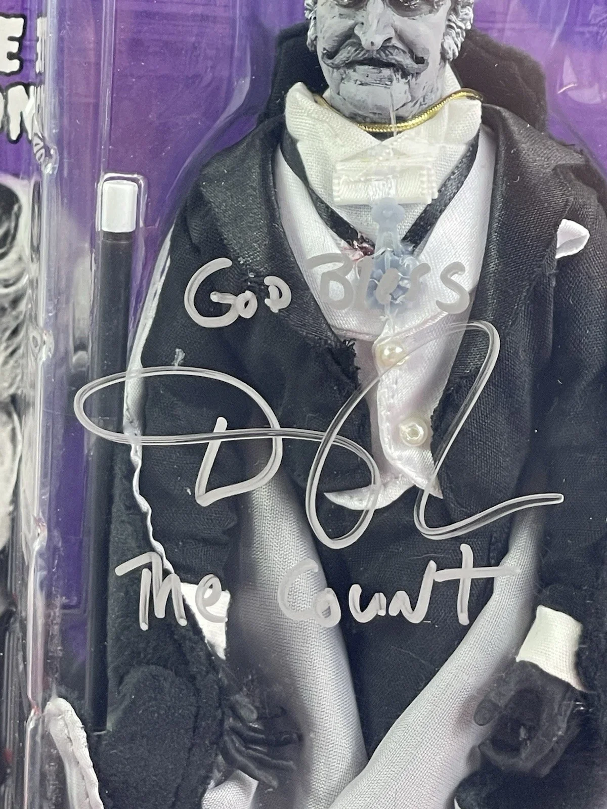 Daniel Roebuck — Rob Zombie's Munsters Count Action Figure signed By Daniel Roebuck PSA/DNA (2), image 2
