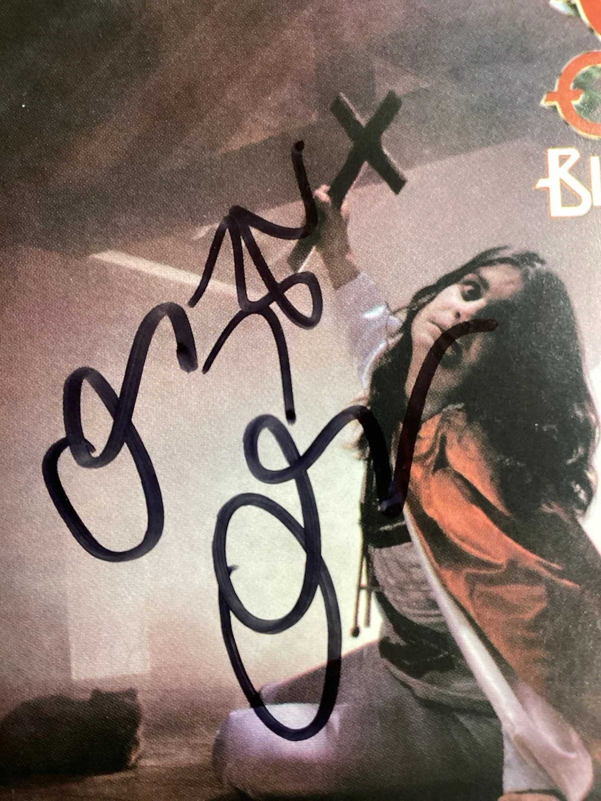 Ozzy Osborne signed CD Blizzard Of Oz Black Sabbath Bat Music Autograph PSA/DNA, изображение 2