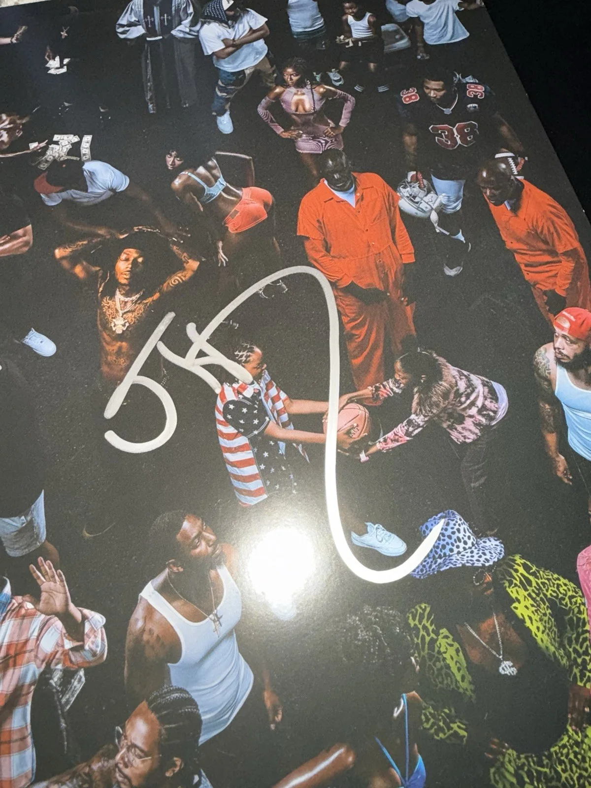 RAPPER JID SIGNED AUTOGRAPHED THE FOREVER STORY VINYL ALBUM RECORD JSA COA J.I.D, изображение 3