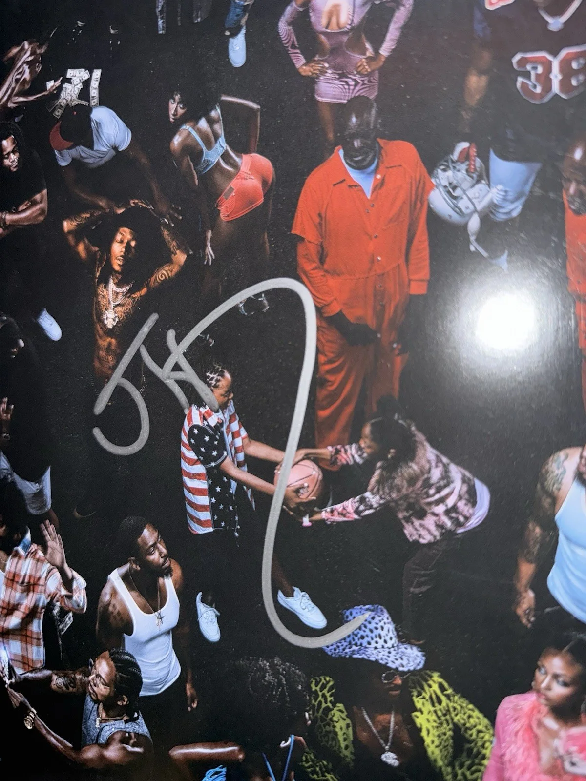 RAPPER JID SIGNED AUTOGRAPHED THE FOREVER STORY VINYL ALBUM RECORD JSA COA J.I.D, изображение 4