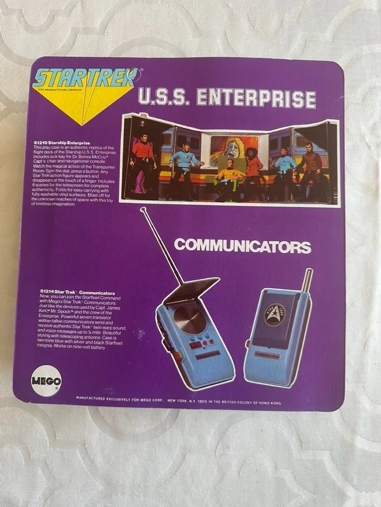 WILLIAM SHATNER 1974 Star Trek Captain Kirk MEGO FIGURE - SIGNED (VERY RARE), изображение 2