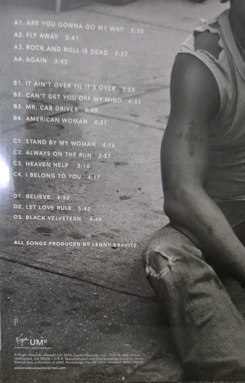 LENNY KRAVITZ Signed Vinyl Greatest Hits BAS COA Beckett Album Record, изображение 2
