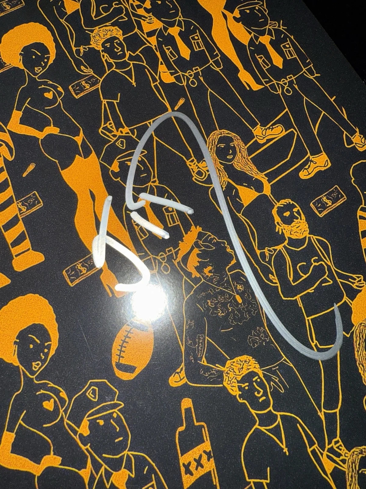 JID SIGNED AUTOGRAPHED THE NEVER STORY VINYL ALBUM LP - JSA COA, image 3