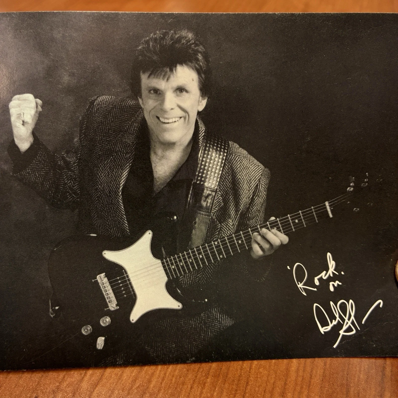 DEL SHANNON SIGNED 4x6 B&W PHOTO - Rock On - Del Shannon Appreciation Society, изображение 4
