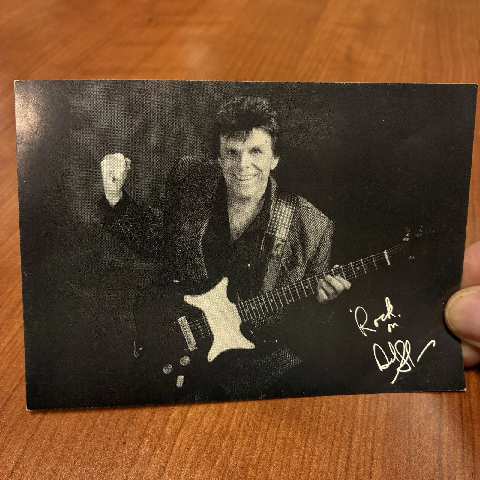 DEL SHANNON SIGNED 4x6 B&W PHOTO - Rock On - Del Shannon Appreciation Society, изображение 5