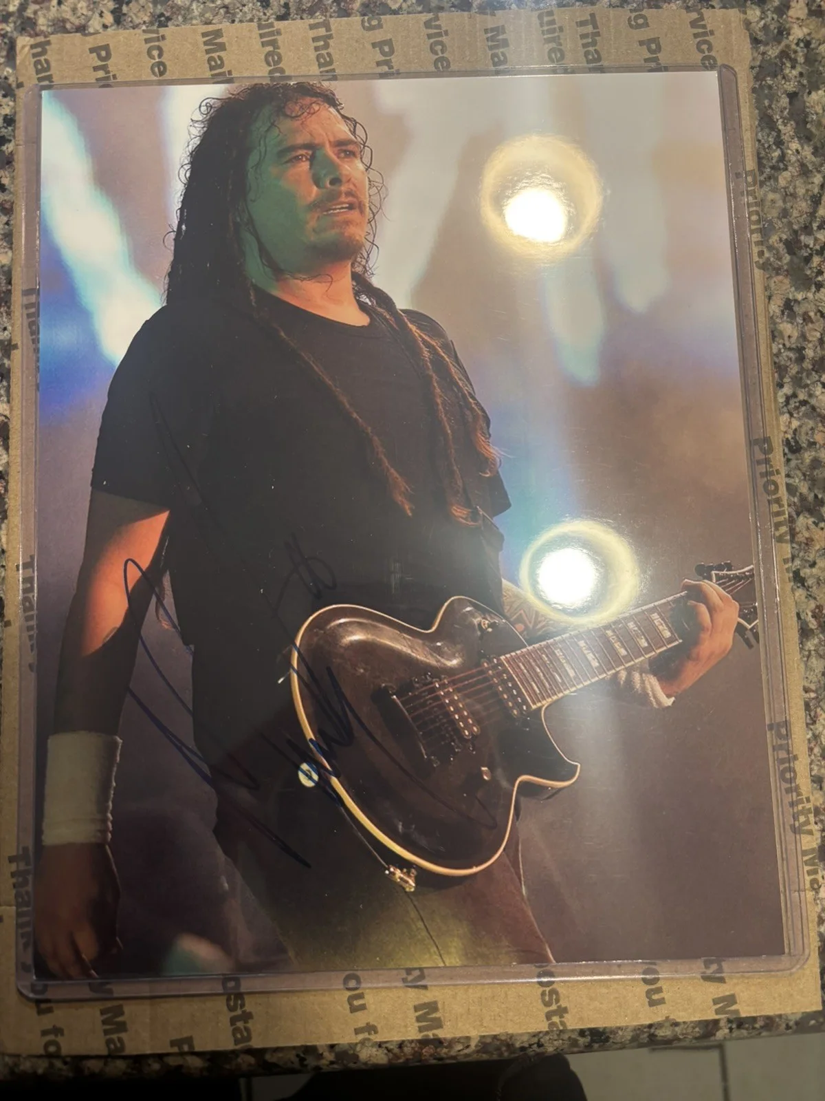Munky — Munky Korn Authentic signed rock 8x10 photo W/Certificate Autographed (1326-a), изображение 3