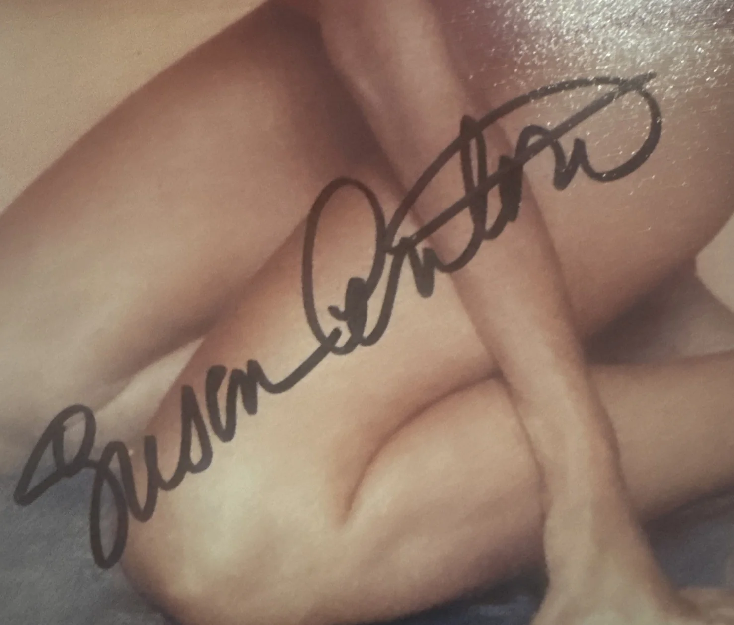 8 by 10 Rare Signed Original Photo Of The Great Actress Susan Anton with COA., изображение 2