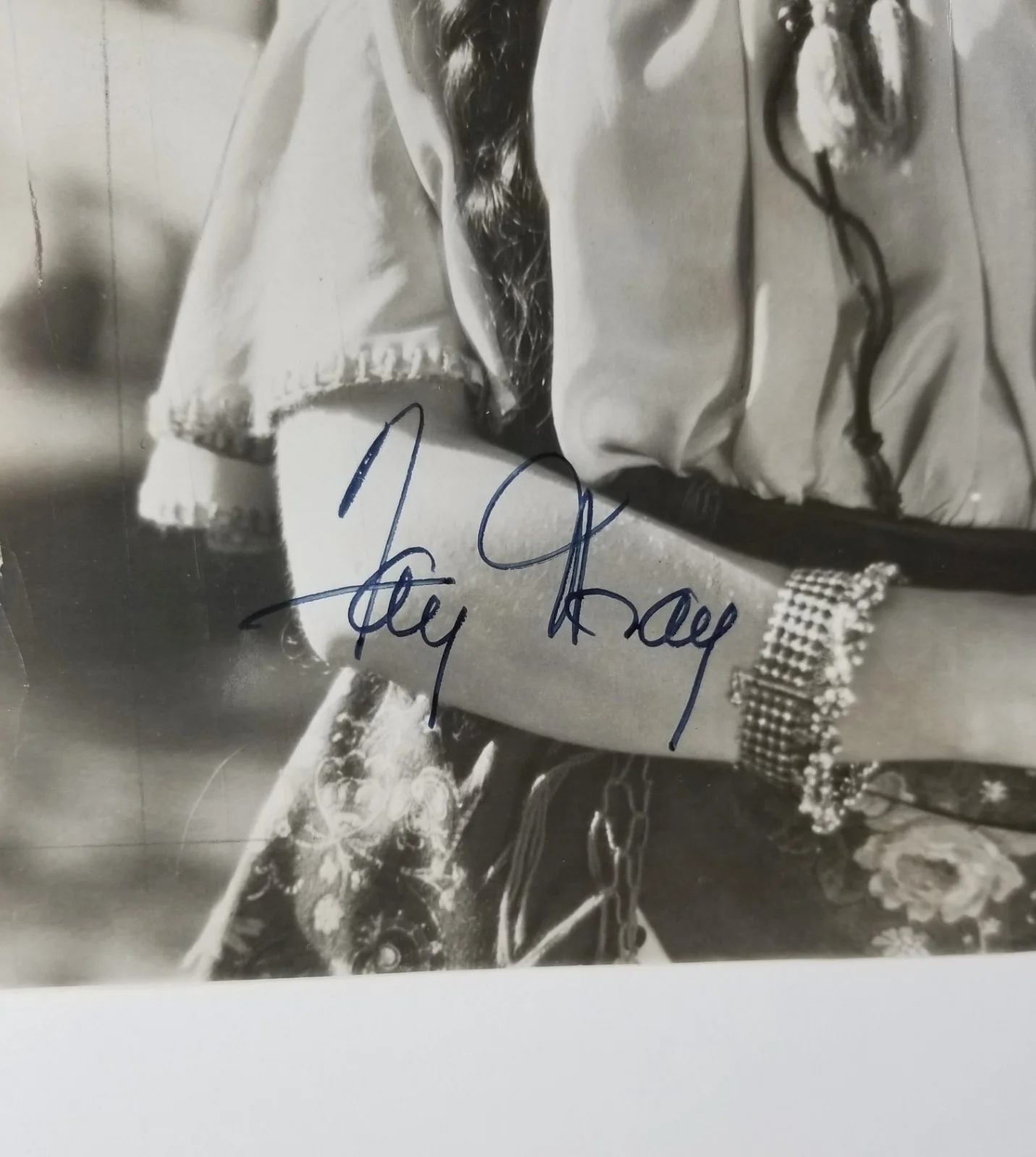 Fay Wray — Fay Wray SIGNED Captain Thunder 1931 Promo Photo JSA COA Autographed King Kong, изображение 2