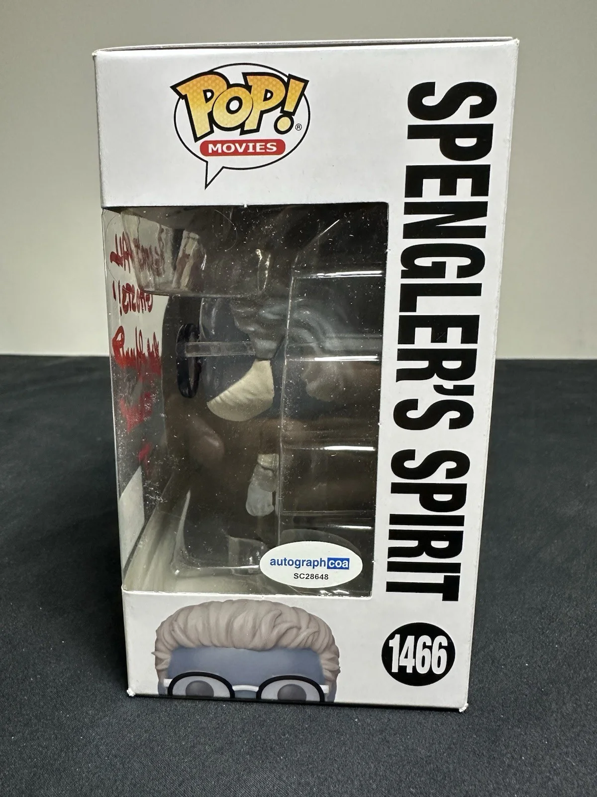 Bob Gunton — BOB GUNTON signed autographed (GHOSTBUSTERS) #1466 Spengler Funko Pop Inscribed, image 2