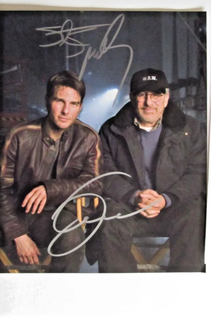 Tom Cruise, Steven Spielberg — TOM CRUISE & STEVEN SPIELBERG Double-Signed War of the Worlds Photo (LOA), изображение 4