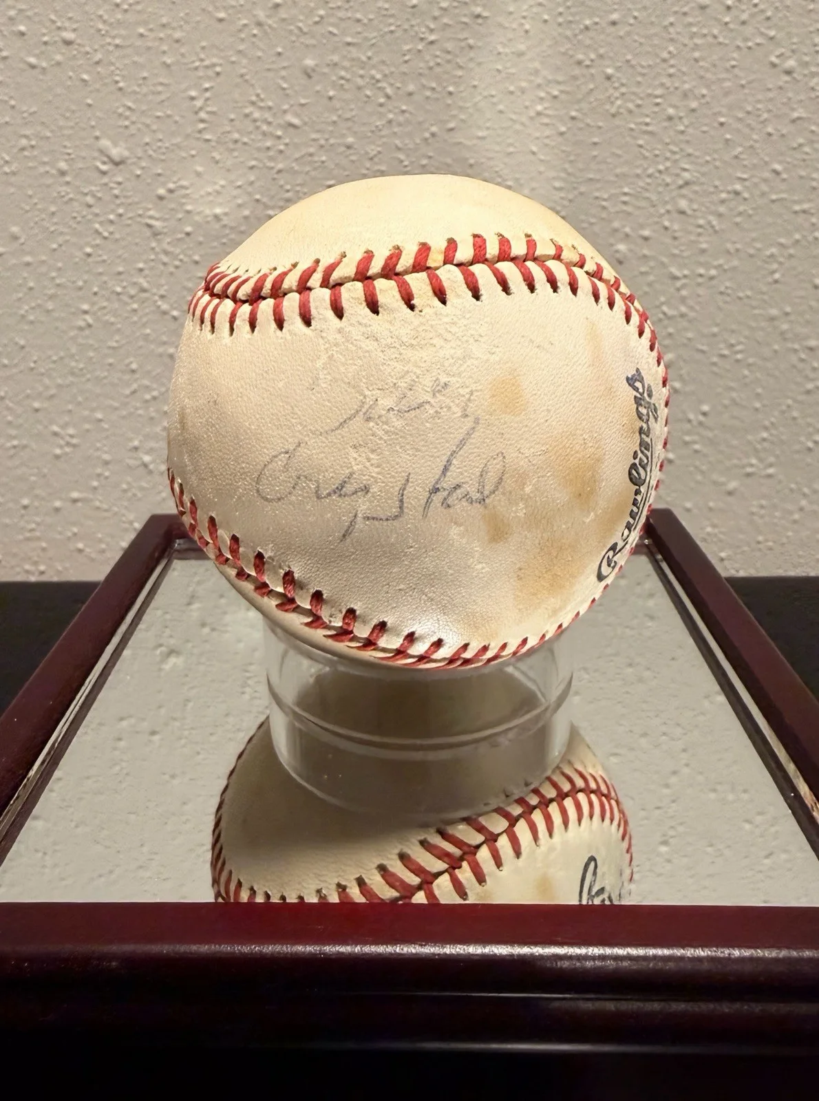 Billy Crystal — BILLY CRYSTAL SIGNED OFFICIAL MLB BASEBALL - SIGNED AT HOLLYWOOD STARS NIGHT ⚾️
