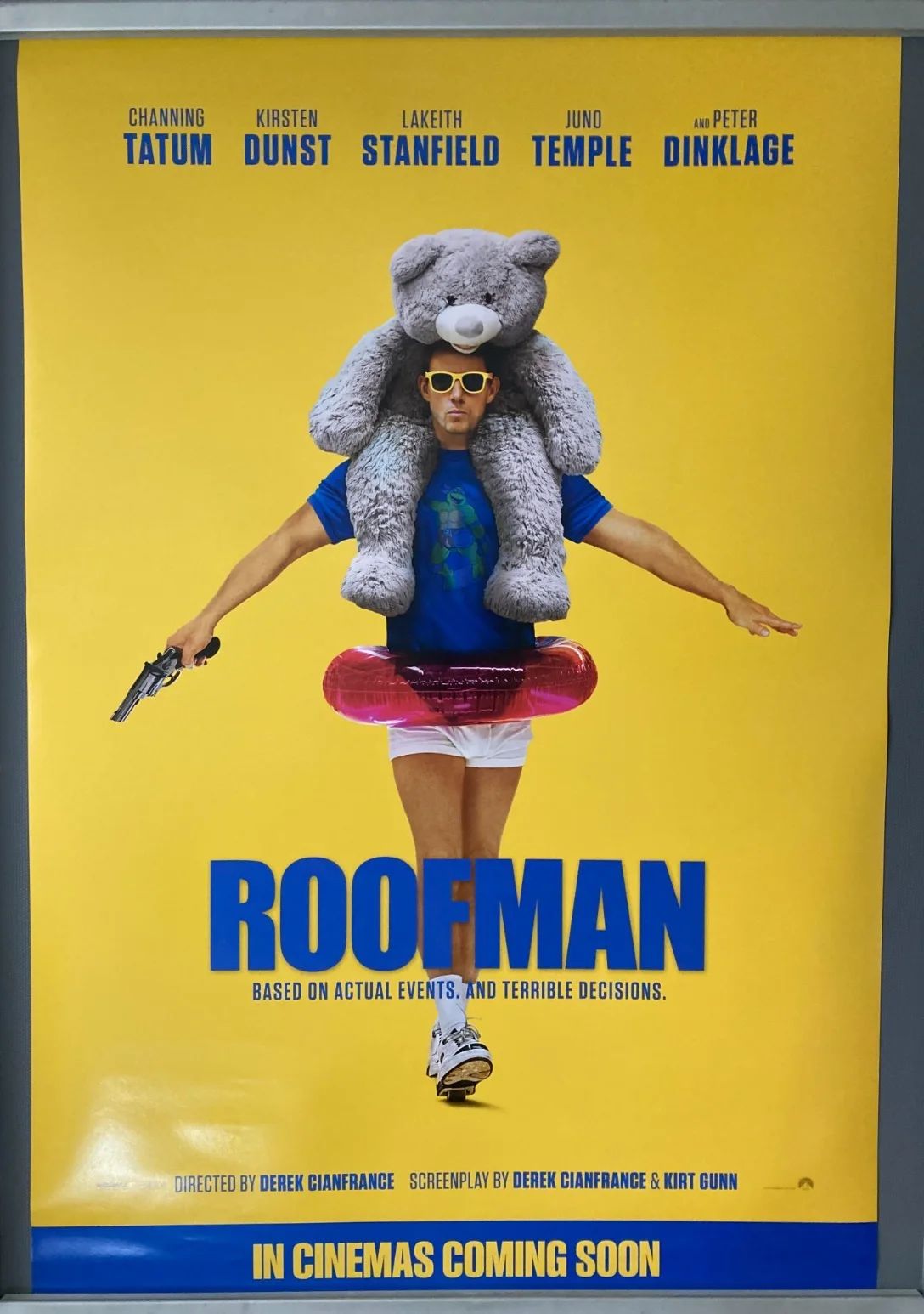 Cinema Poster: ROOFMAN 2025 (One Sheet) Channing Tatum Kirsten Dunst, изображение 2