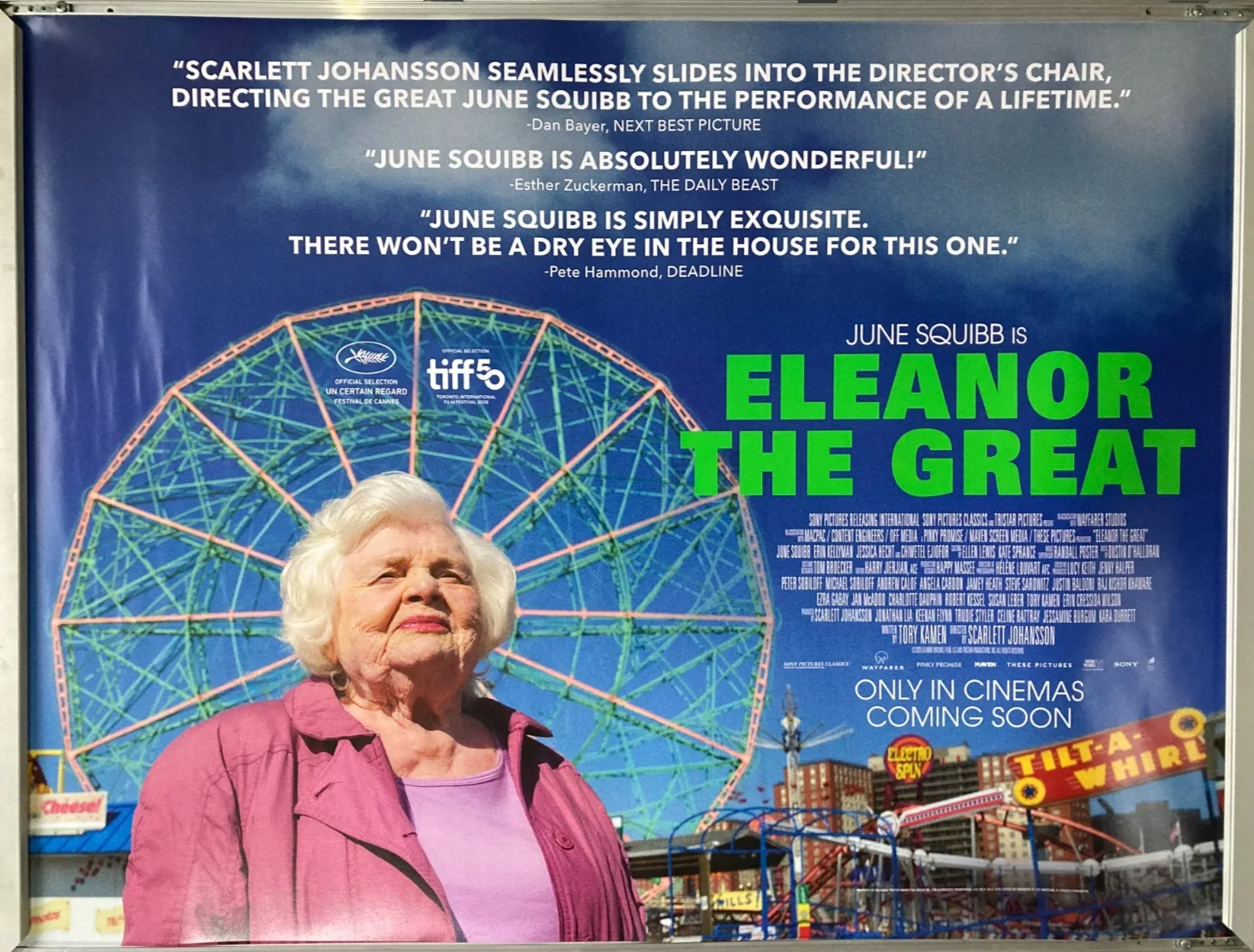 Cinema Poster: ELEANOR THE GREAT 2025 (Quad) Scarlett Johansson June Squibb, изображение 2