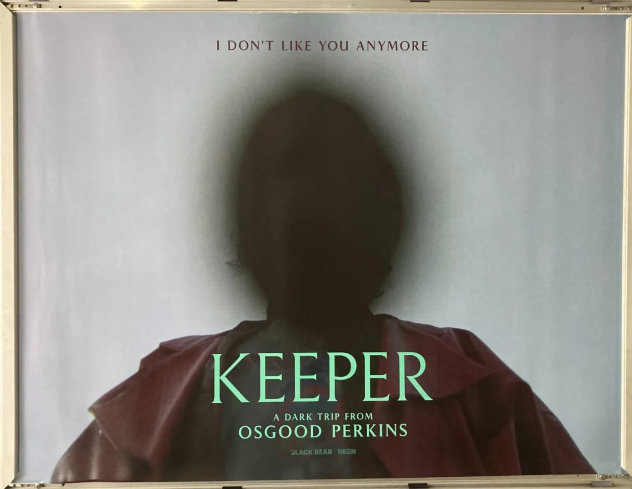Cinema Poster: KEEPER 2025 (Advance Quad) Tatiana Maslany Rossif Sutherland, изображение 2