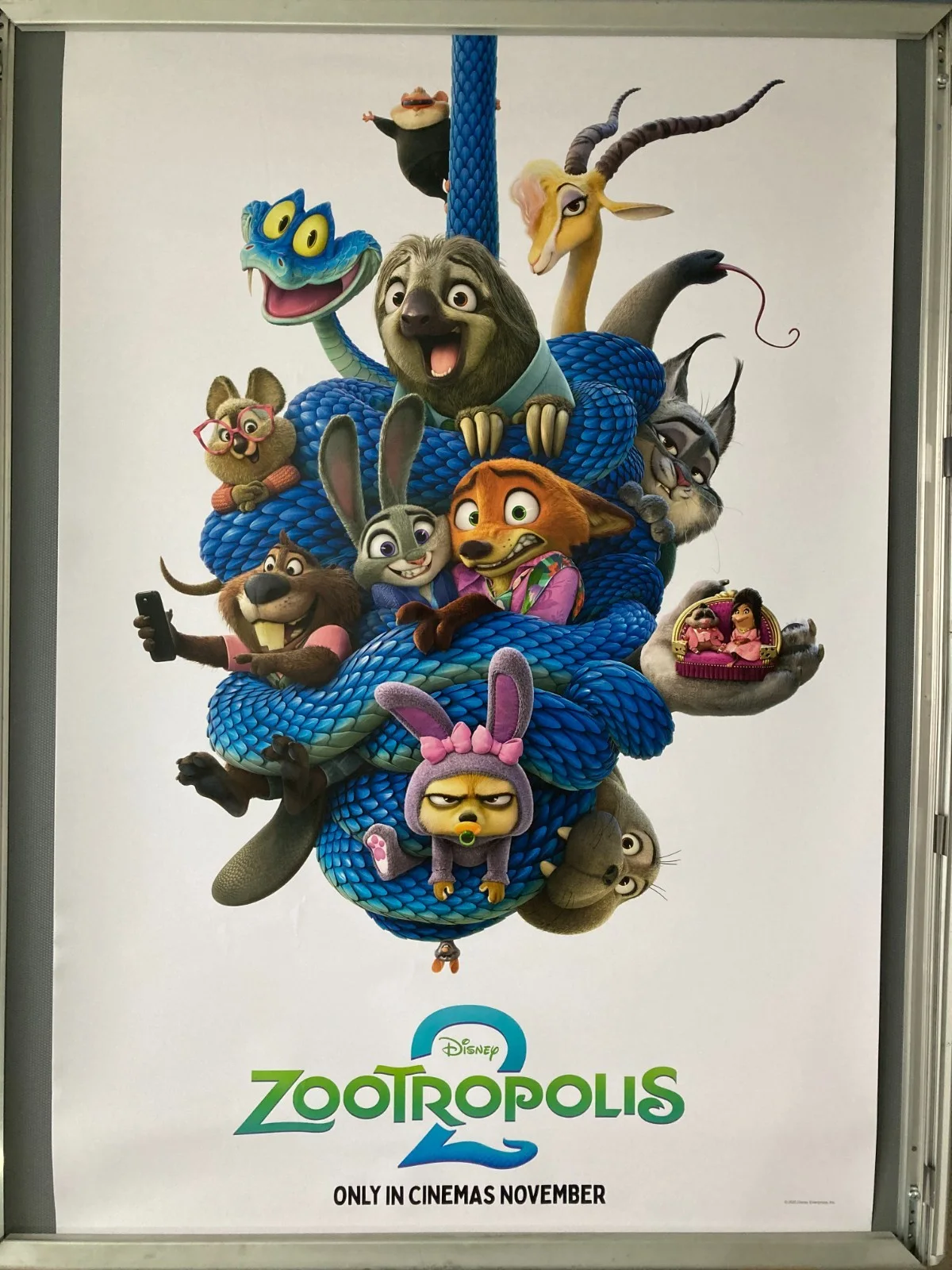 Cinema Poster: ZOOTROPOLIS 2 2025 (Adv One Sheet) Idris Elba Shakira Danny Trejo, изображение 2