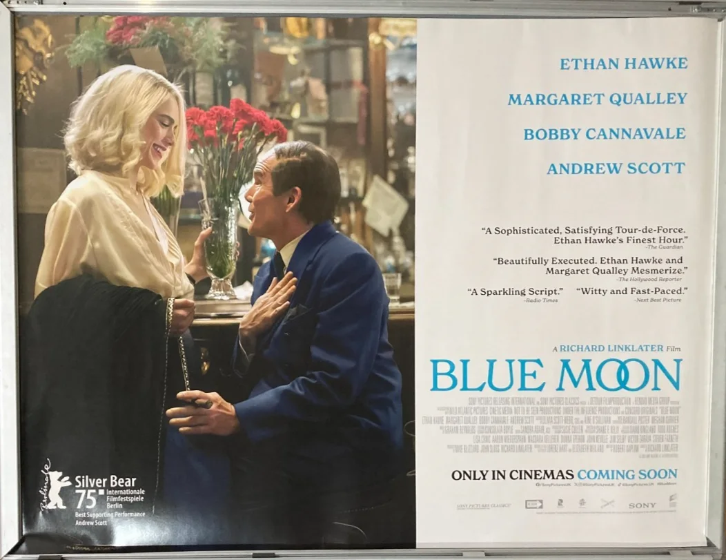 Cinema Poster: BLUE MOON 2025 (Quad) Ethan Hawke Bobby Cannavale Andrew Scott, изображение 2