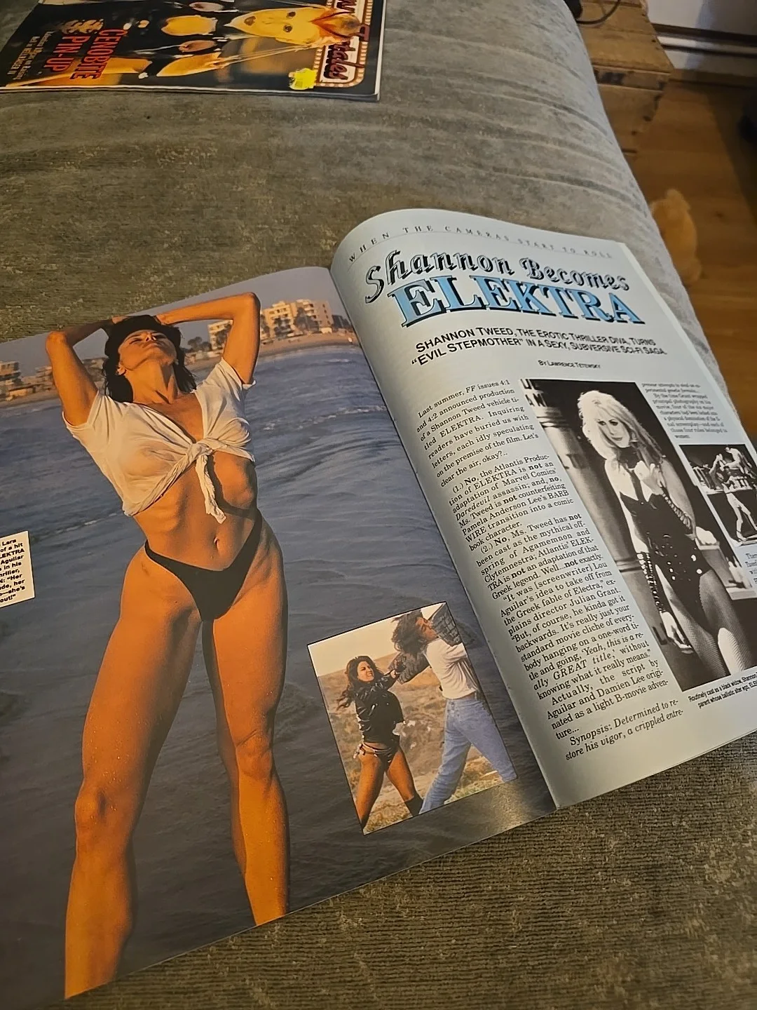 FEMME FATALES Magazine vol. 4 # 8 June 1996 Natasia Henstridge Species, изображение 3