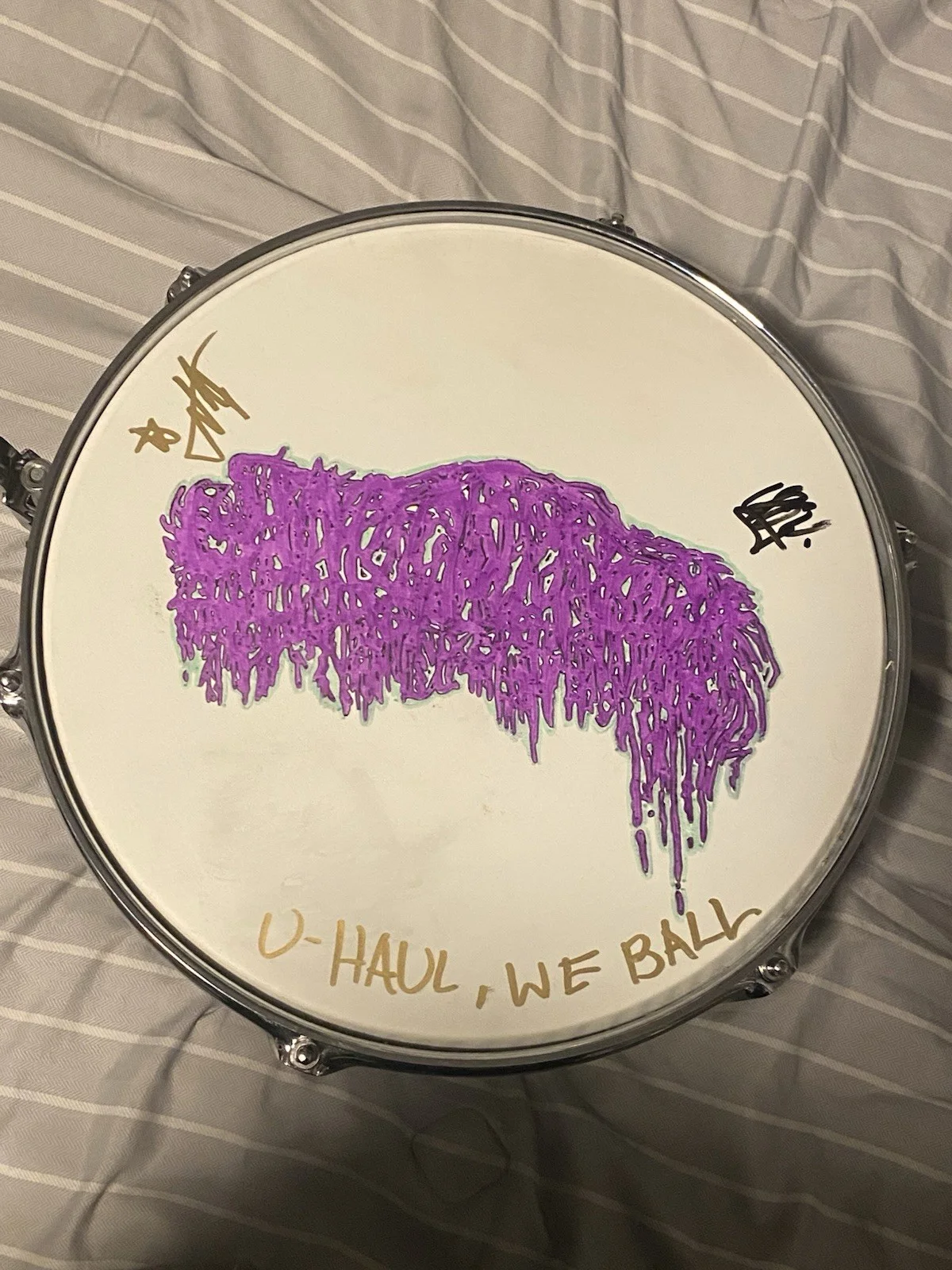 Sanguisugabogg Signed Snare Drum 2025 (Death Metal, Heavy Metal), изображение 2