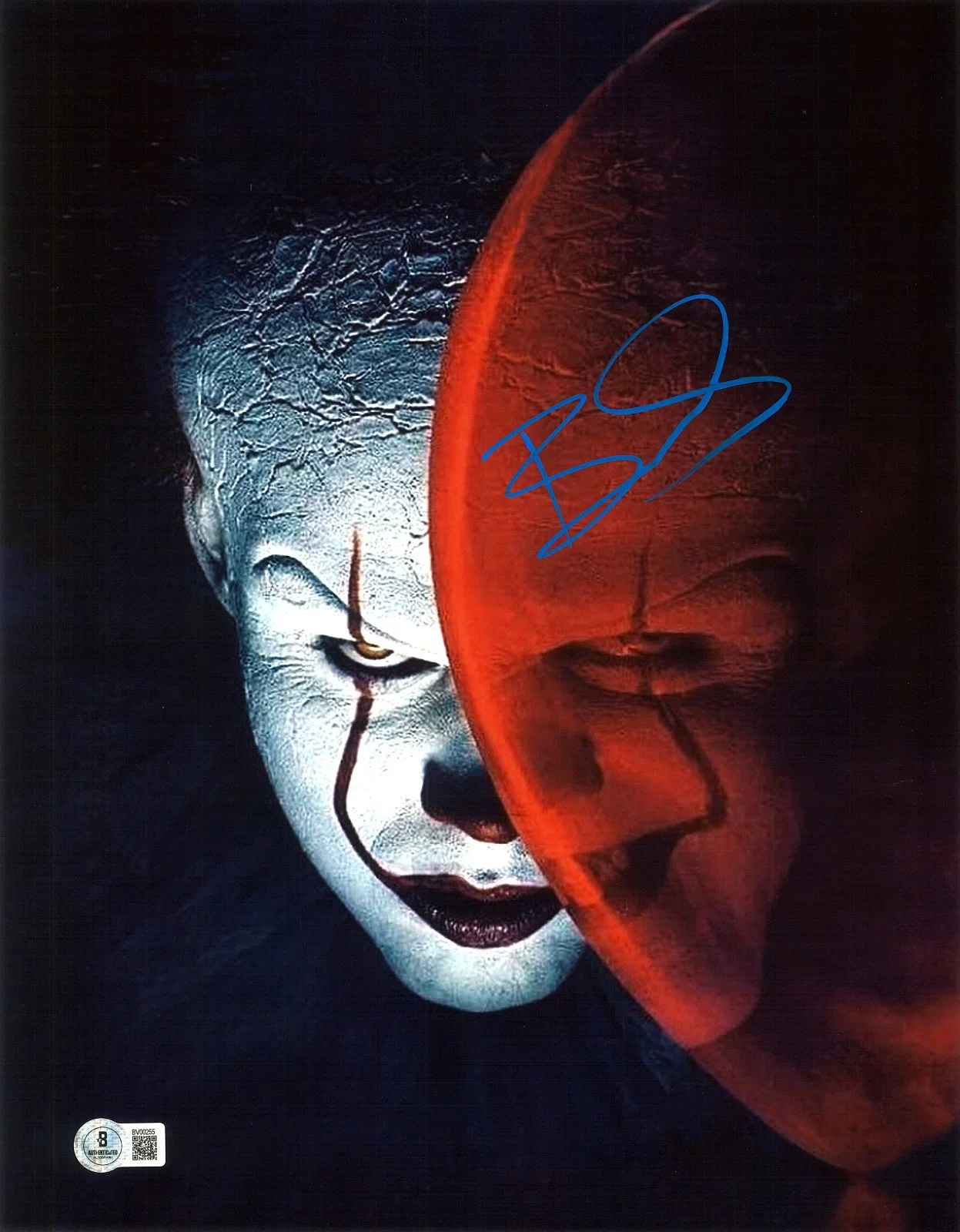 BILL SKARSGARD — BILL SKARSGARD SIGNED AUTOGRAPH IT 11X14 PHOTO BECKETT BAS PENNYWISE
