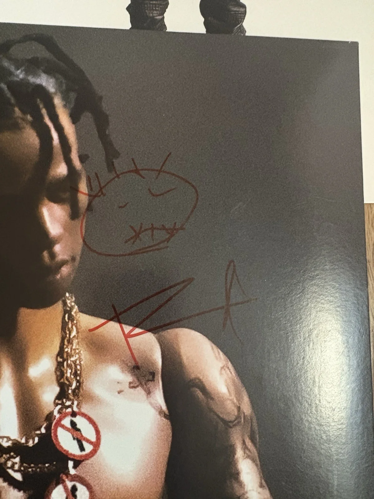 Travis Scott Signed LP Record With REAL LOA And ACOA Rodeo, image 2