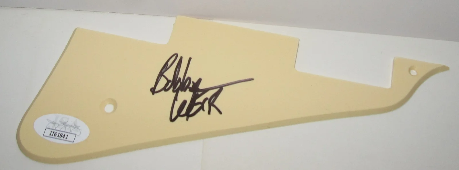 BOB WEIR SIGNED GUITAR PICKGUARD GRATEFUL DEAD ROCK AUTOGRAPH LES PAUL JSA COA, изображение 2