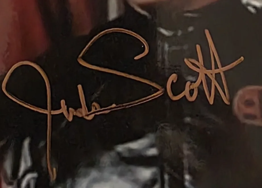 Judson Scott Autographed hand signed 4x6 Photo Actor Star Trek, изображение 2