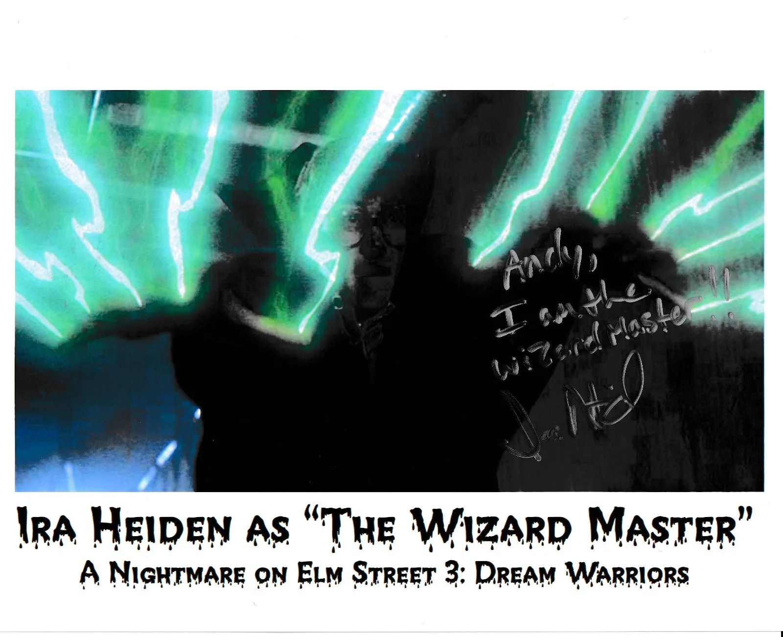 Ira Heiden — Ira Heiden A Nightmare On Elm Street Signed 8x10 Photo COA