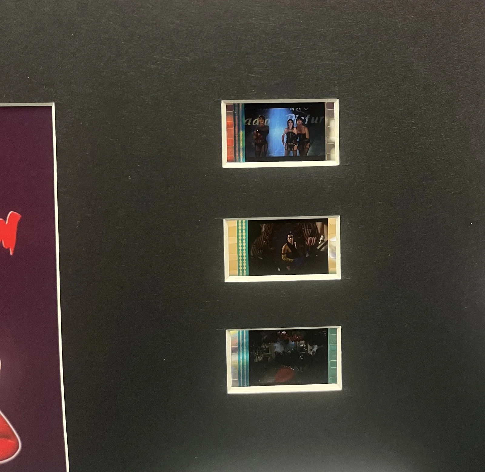 THE ROCKY HORROR PICTURE SHOW. 35mm Film Cell MOUNTED Display, image 3
