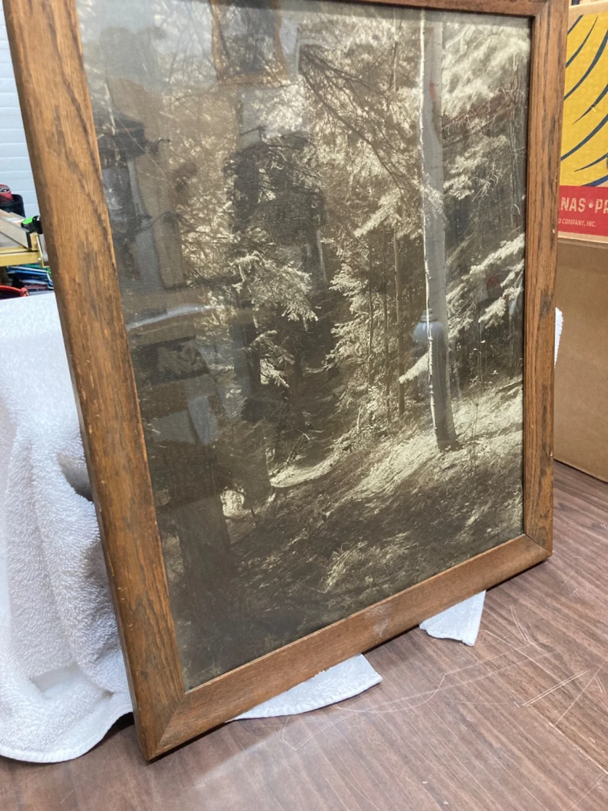 VERY RARE 1 OF 1 SIGNED VINTAGE PHOTO by T. HARMON PARKHURST FRAMED, изображение 5