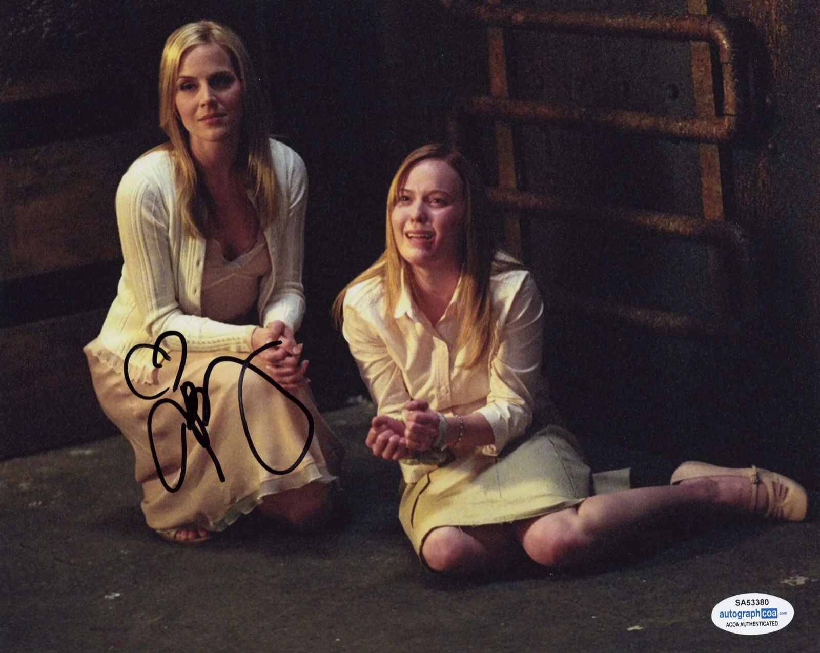 JULIE BENZ — Julie Benz signed "BUFFY ANGEL" 8x10 Photo AUTOGRAPHED q PROOF Darla ACOA COA, image 3