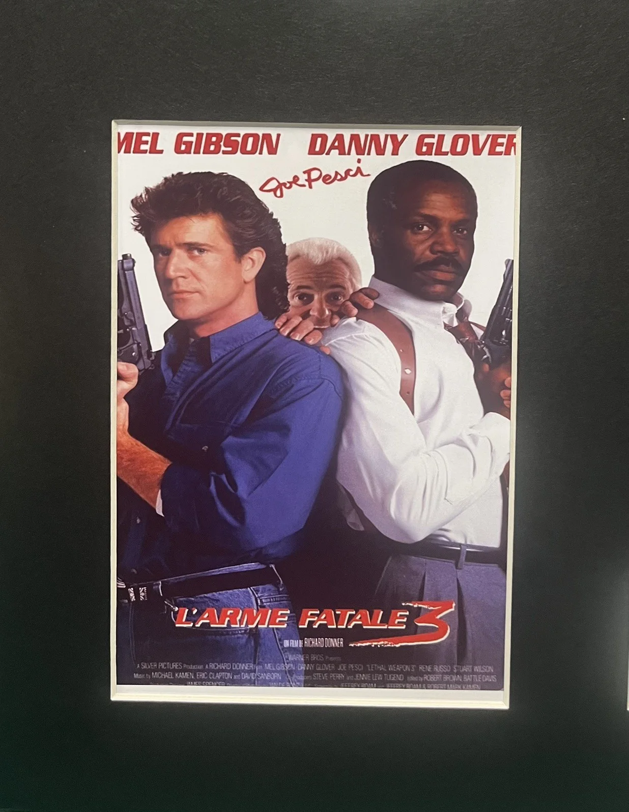 Lethal Weapon. 3. 35mm Film Cell Mounted Display, изображение 3