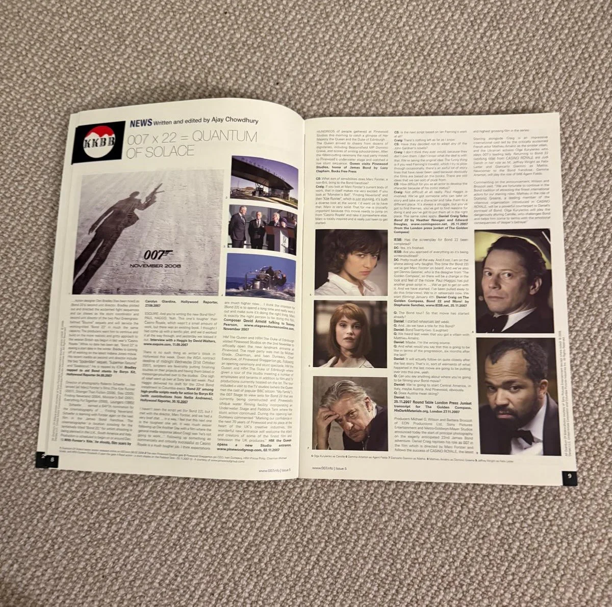 James Bond 007 - Kiss Kiss Bang Bang Magazine - The James Bond Journal Issue 5, изображение 4