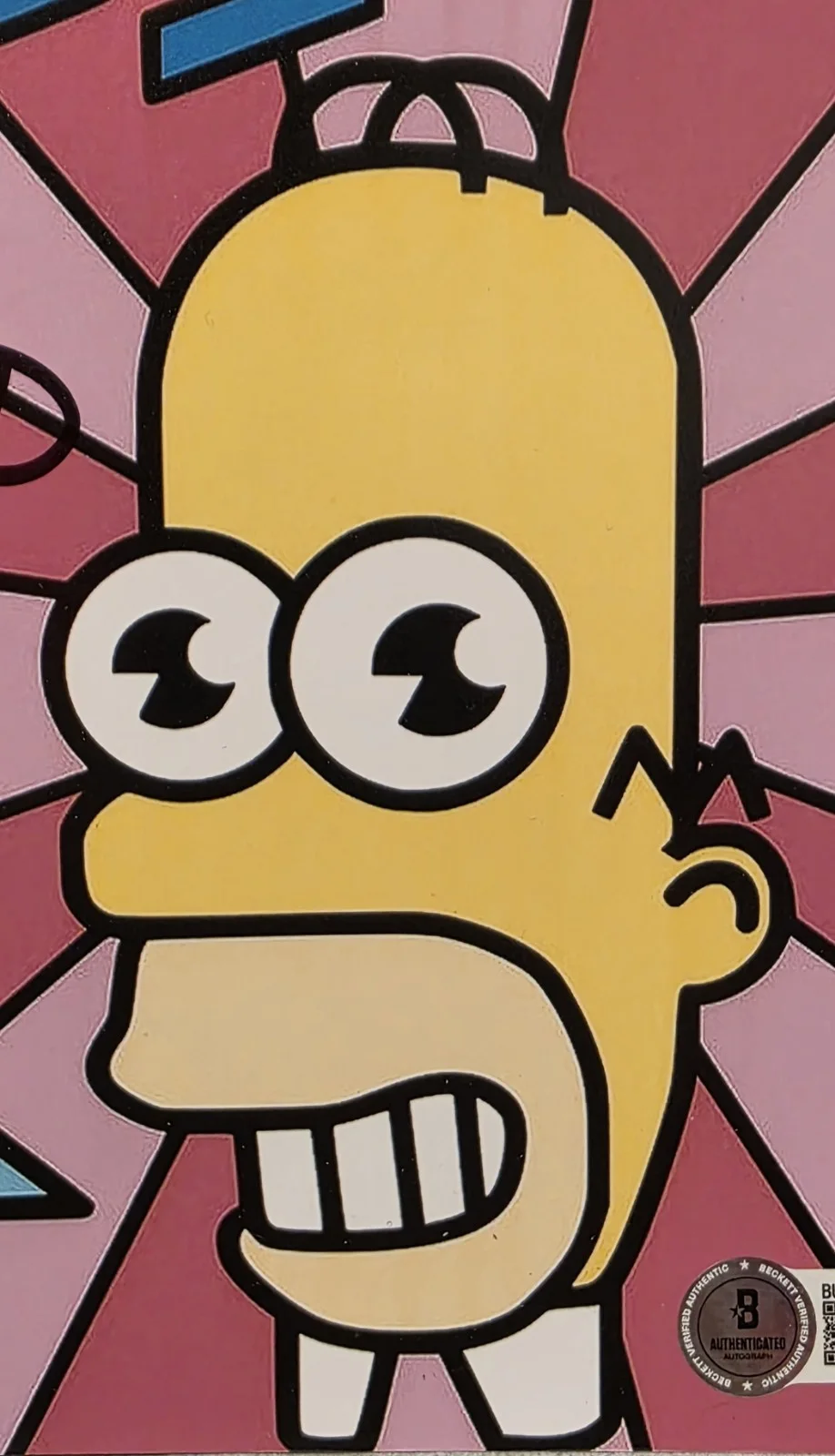 Sab Shimono — Signed Sab Shimono Mr Sparkle Simpsons 8x10 Photo (Beckett), изображение 4