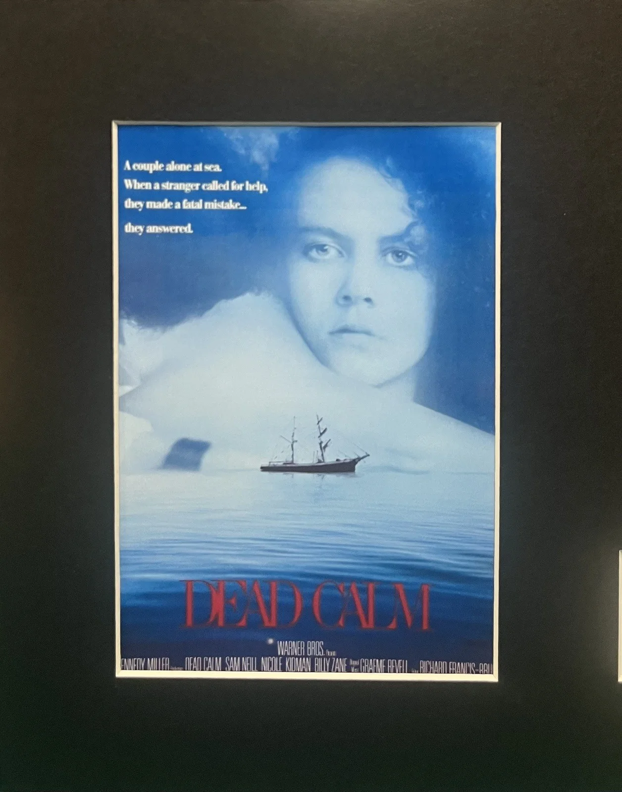 DEAD CALM. 35mm Film Cell MOUNTED Display, image 2