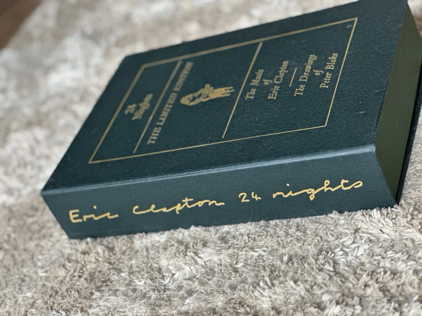 Eric Clapton 24 Nights Limited Edition Peter Blake SIGNED Box Set Deluxe CD Book, image 2