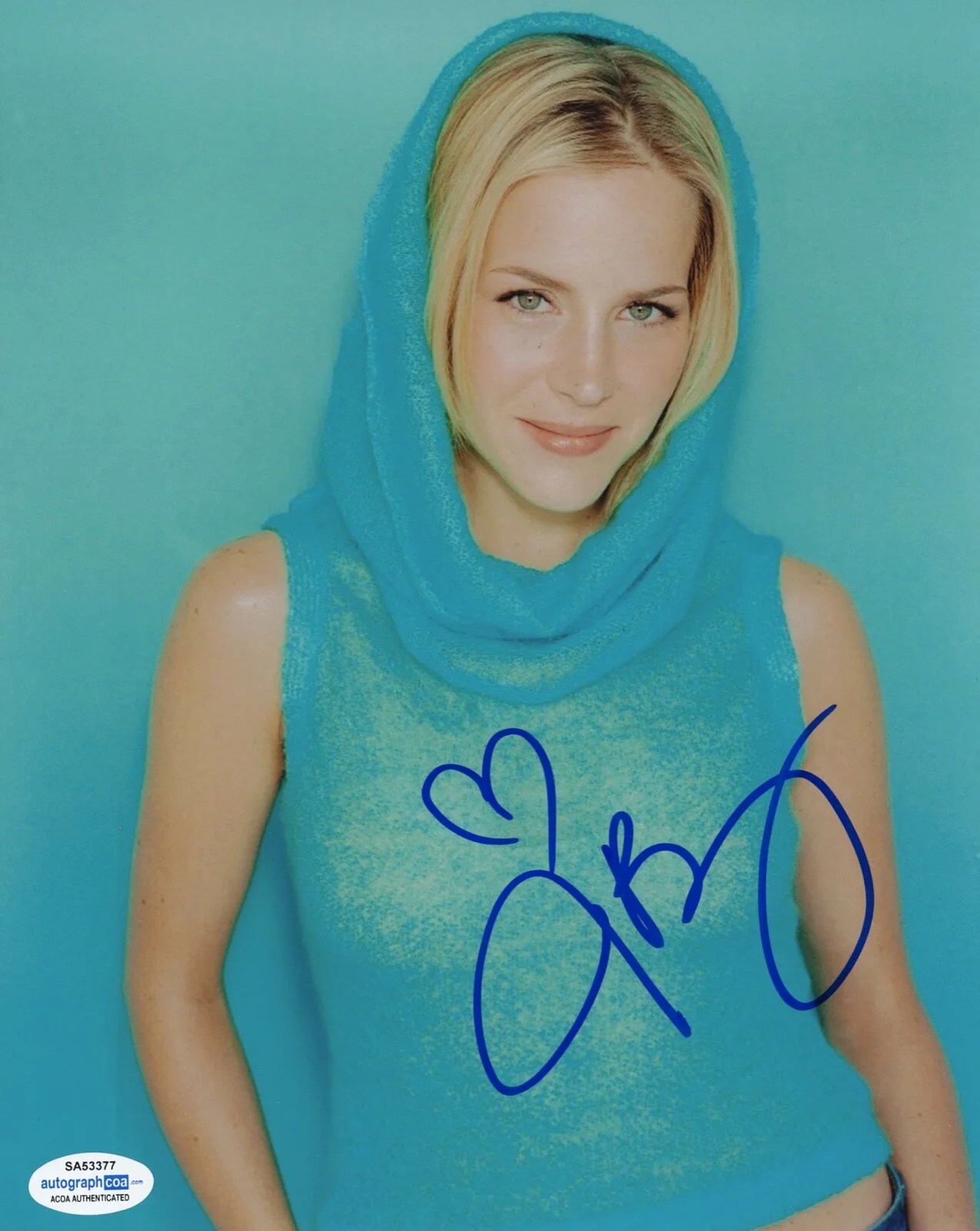JULIE BENZ — Julie Benz signed Autographed 8x10 Photo n PROOF Hot SEXY Dexter ACOA COA, изображение 3