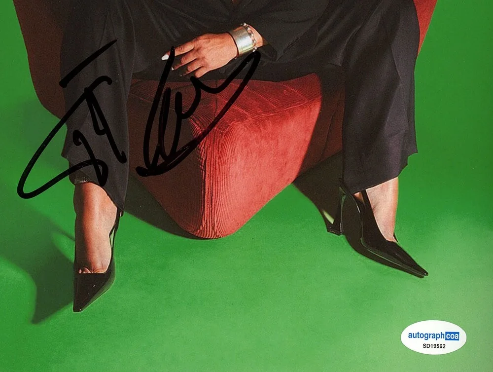 Karla Sofia Gascon — Karla Sofia Gascon signed "EMILIA PEREZ" 8x10 Photo b EXACT PROOF Oscar Nom ACOA, image 5