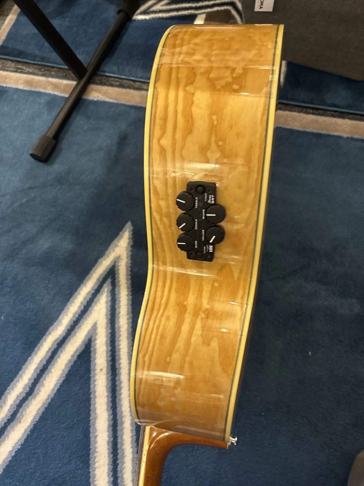 Toby Keith Autographed Guitar, image 4