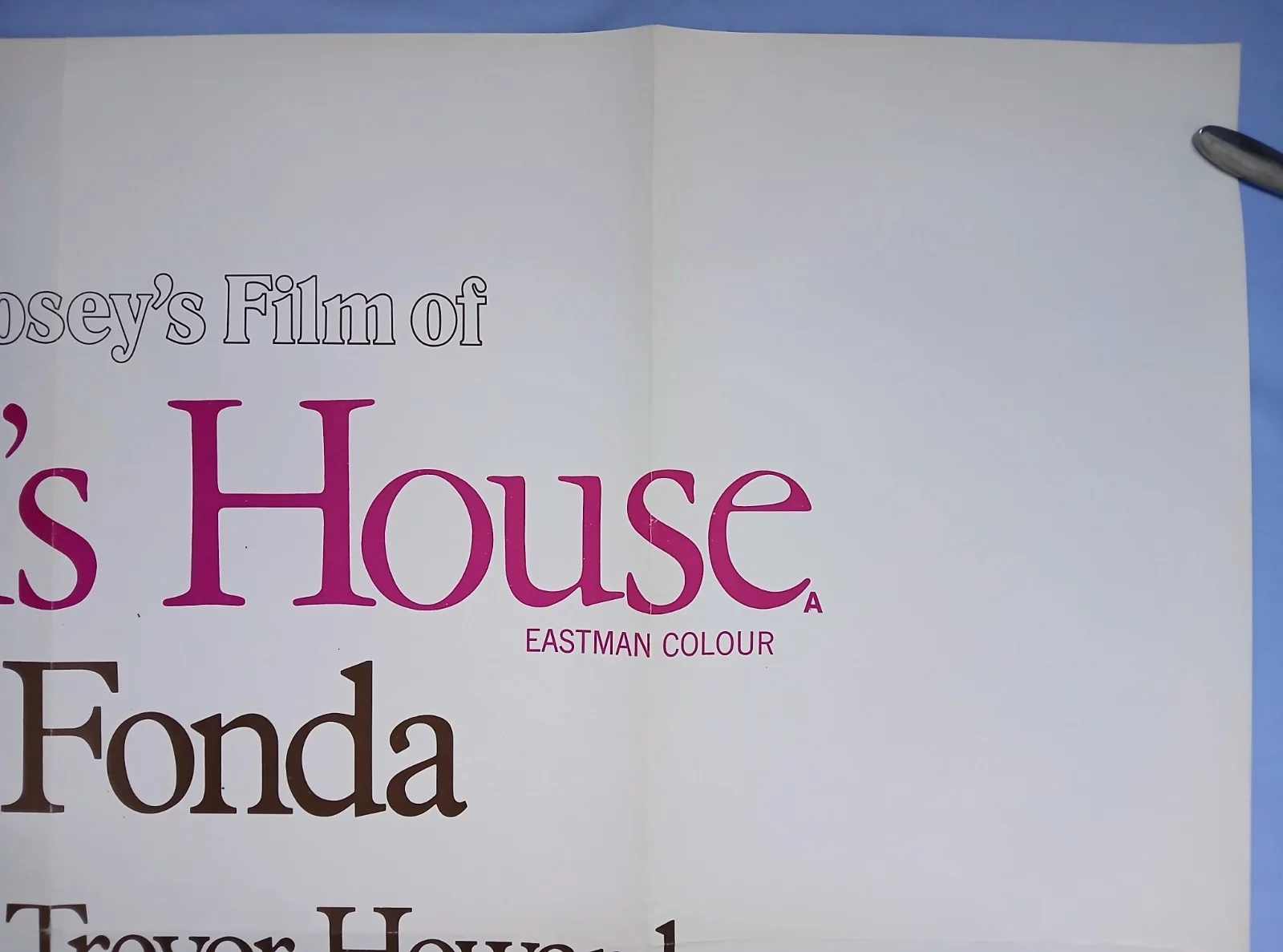 A DOLL'S HOUSE (1973) original UK quad poster - Ibsen - Jane Fonda, David Warner, изображение 3