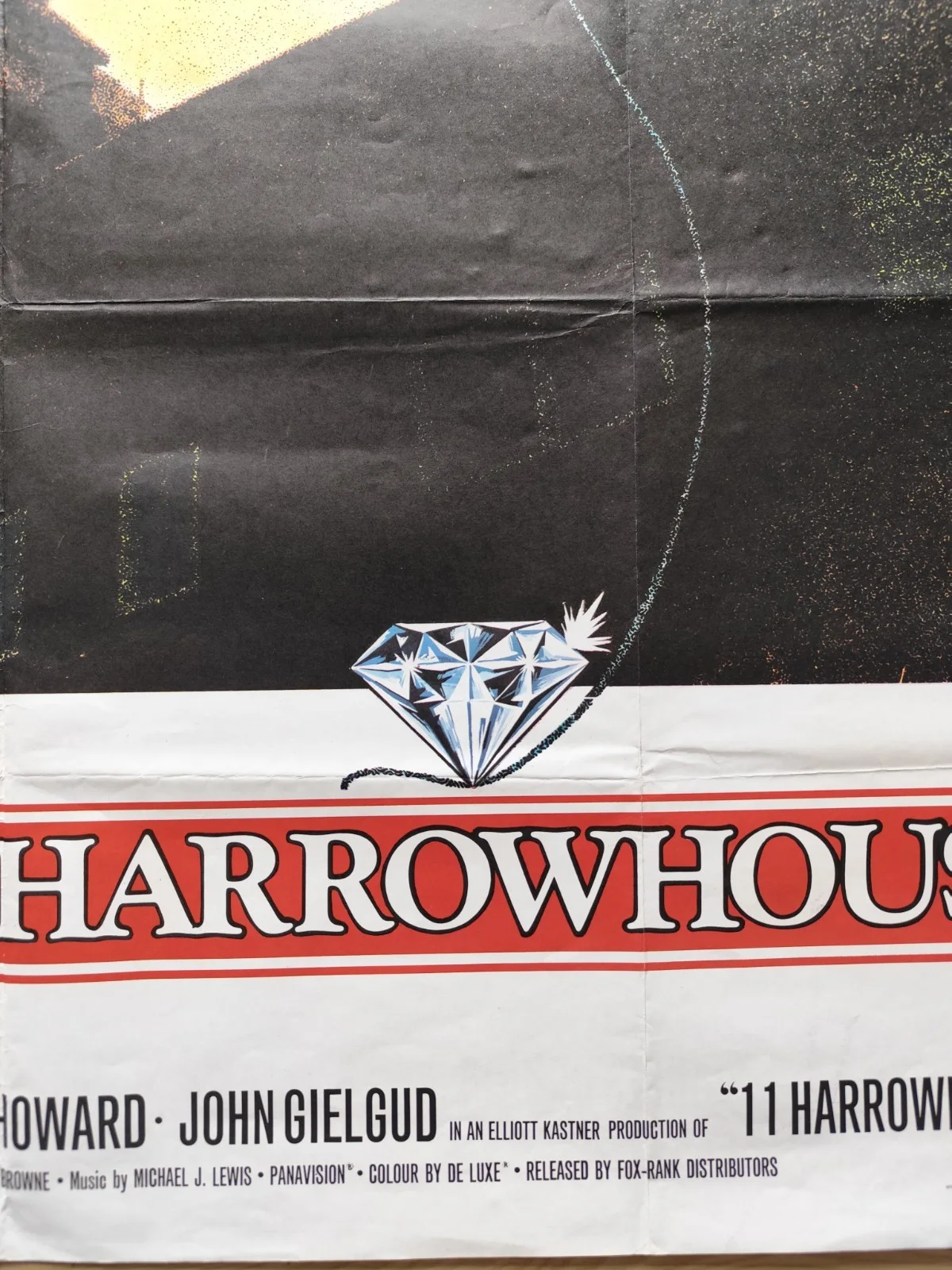 🎯 11 Harrowhouse (1974) – UK Quad – SS – British Heist Thriller, image 5